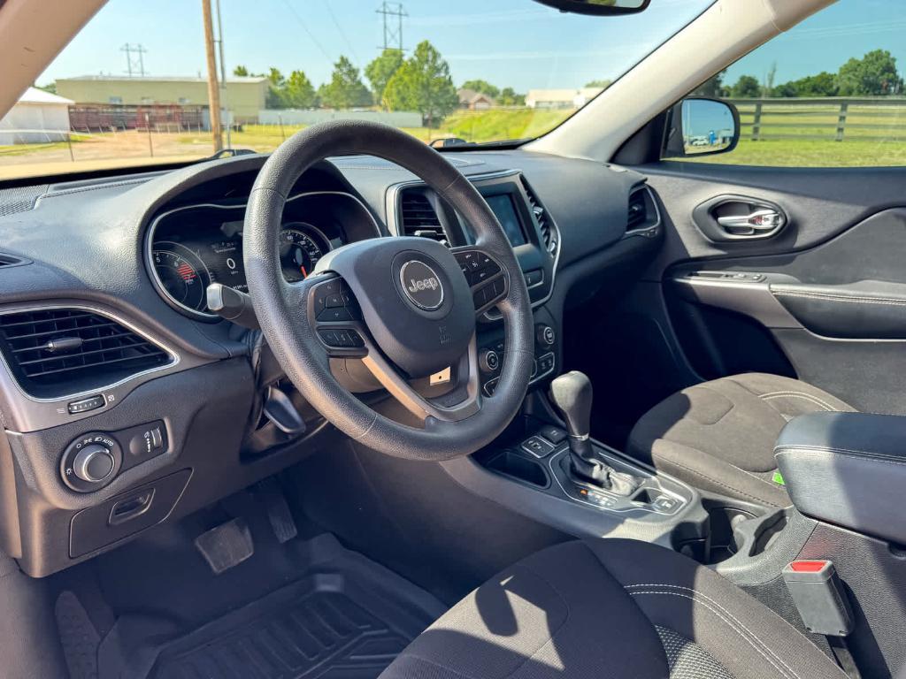 used 2021 Jeep Cherokee car, priced at $15,000