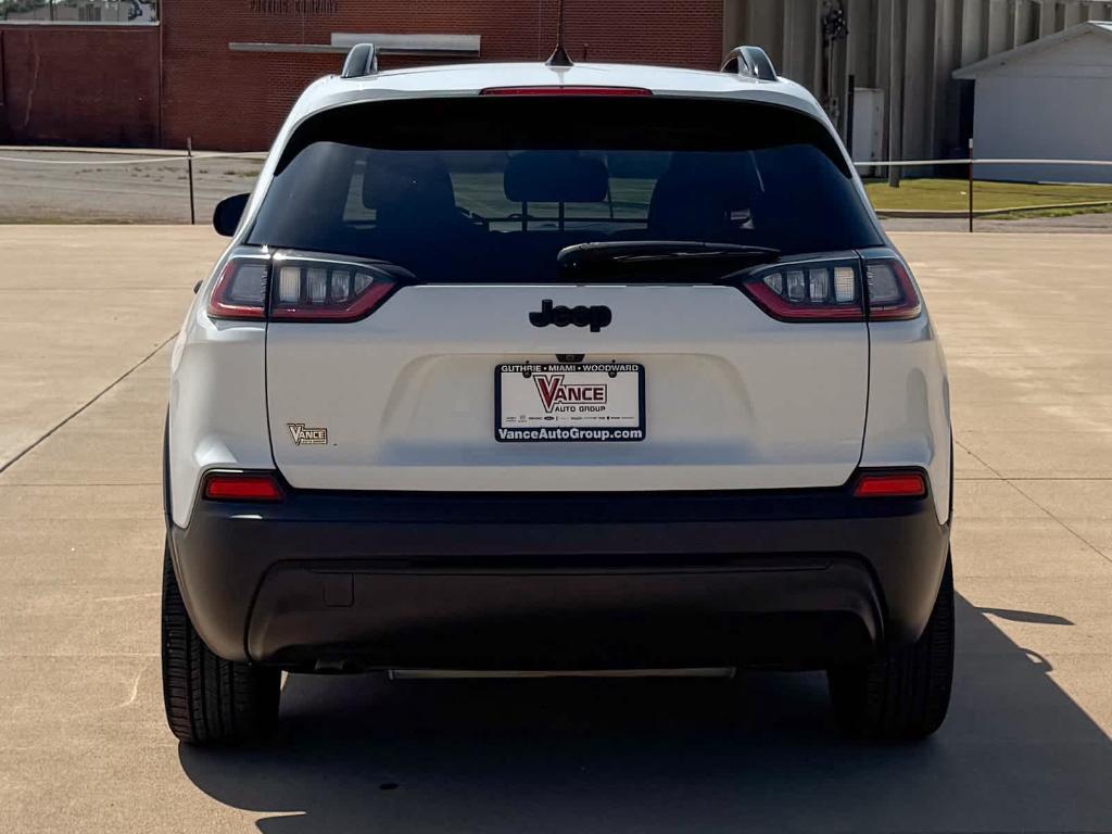 used 2021 Jeep Cherokee car, priced at $15,000