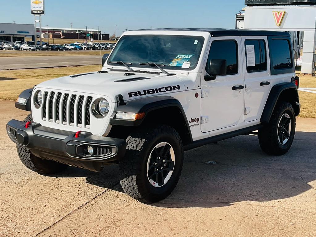 used 2022 Jeep Wrangler Unlimited car, priced at $35,000