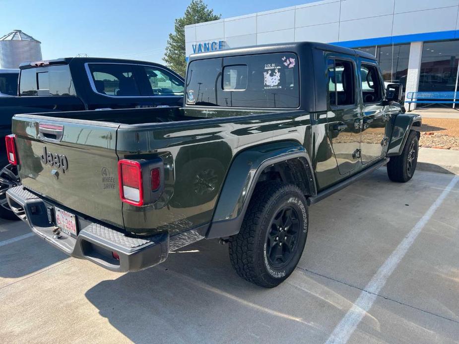 used 2021 Jeep Gladiator car, priced at $33,133