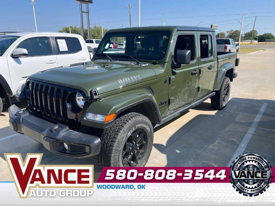 used 2021 Jeep Gladiator car, priced at $33,133