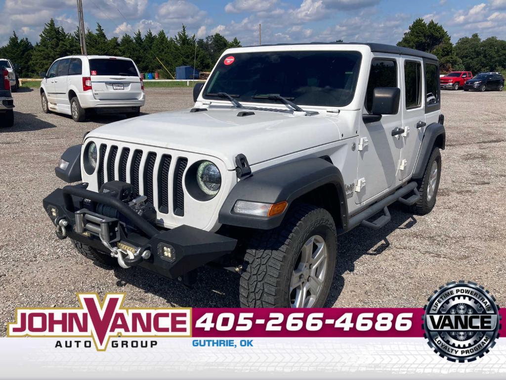 used 2020 Jeep Wrangler Unlimited car, priced at $27,450
