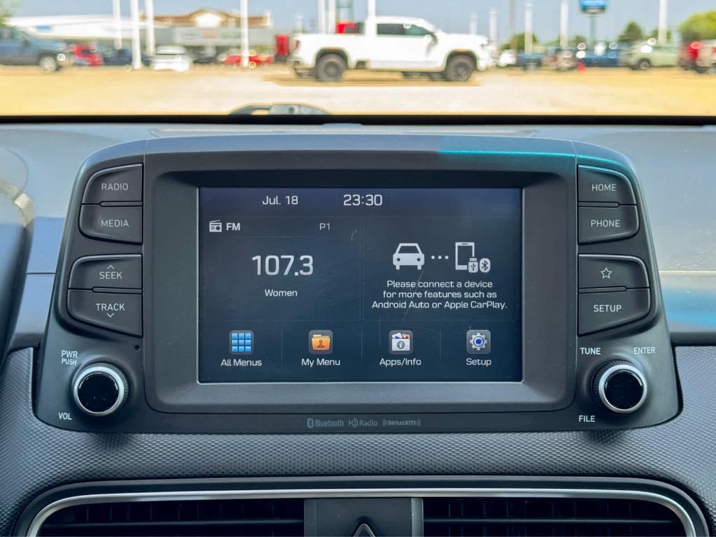 used 2018 Hyundai Kona car, priced at $15,000
