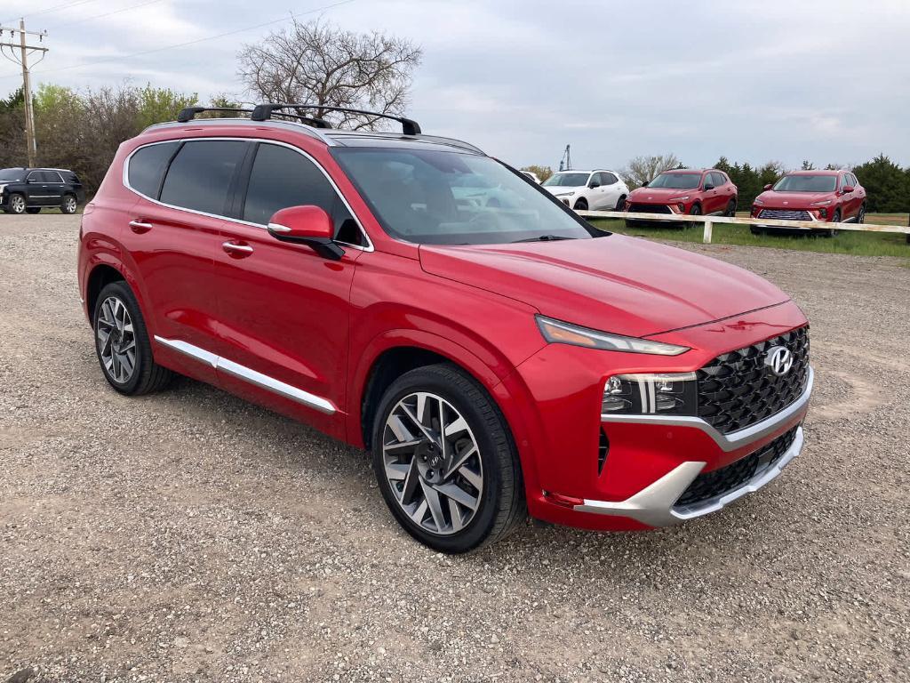 used 2022 Hyundai Santa Fe car, priced at $27,500
