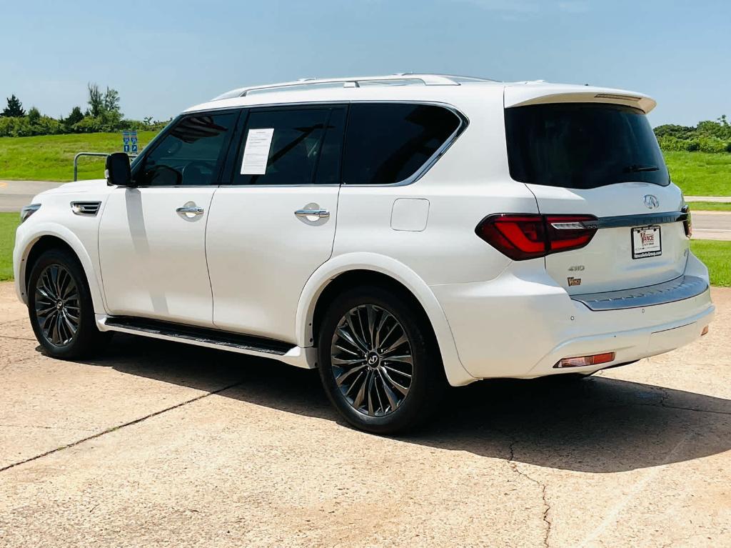 used 2021 INFINITI QX80 car, priced at $36,000