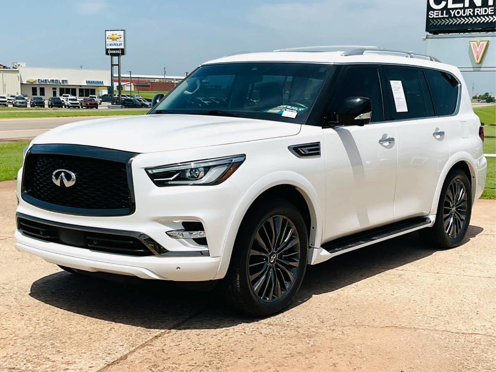used 2021 INFINITI QX80 car, priced at $36,000