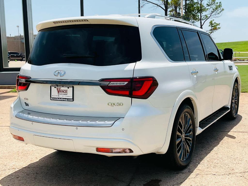 used 2021 INFINITI QX80 car, priced at $36,000