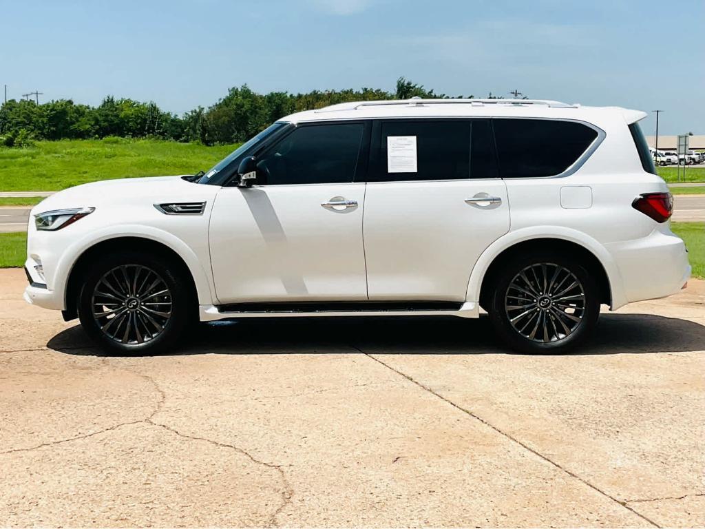 used 2021 INFINITI QX80 car, priced at $36,000