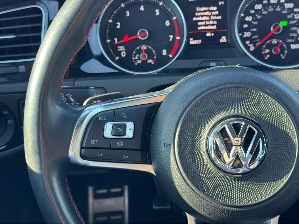 used 2020 Volkswagen Golf GTI car, priced at $16,999