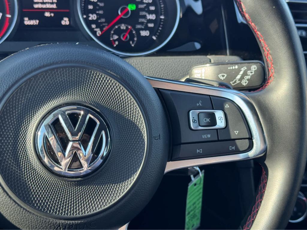 used 2020 Volkswagen Golf GTI car, priced at $16,999