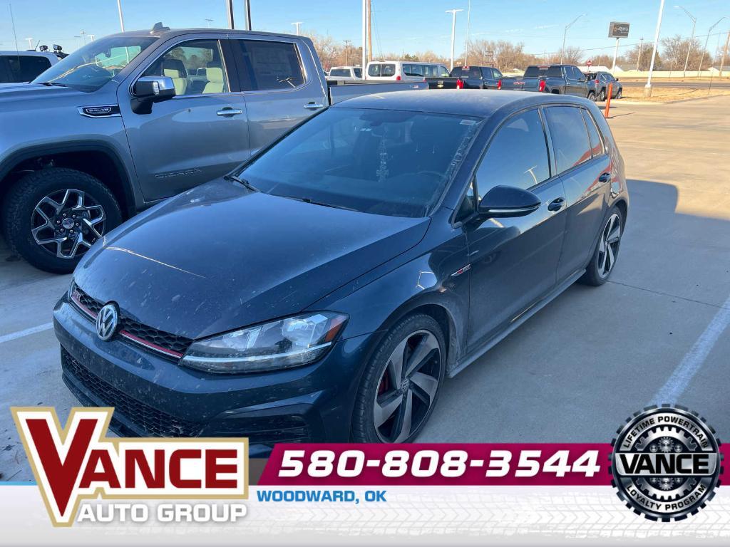 used 2020 Volkswagen Golf GTI car, priced at $19,650