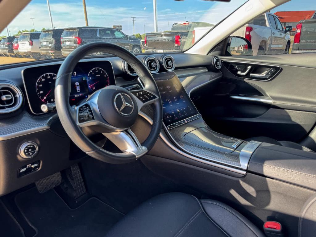 used 2023 Mercedes-Benz C-Class car, priced at $30,000