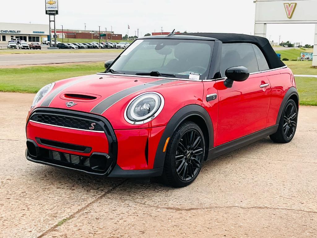 used 2022 MINI Convertible car, priced at $25,000