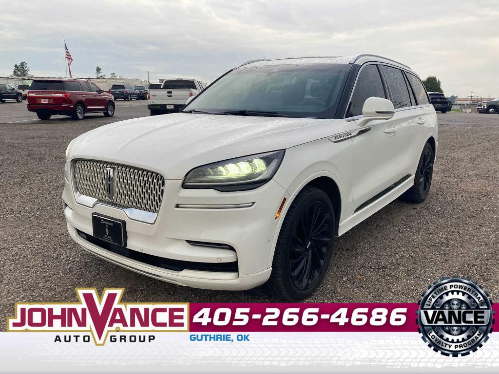 used 2022 Lincoln Aviator car, priced at $40,000