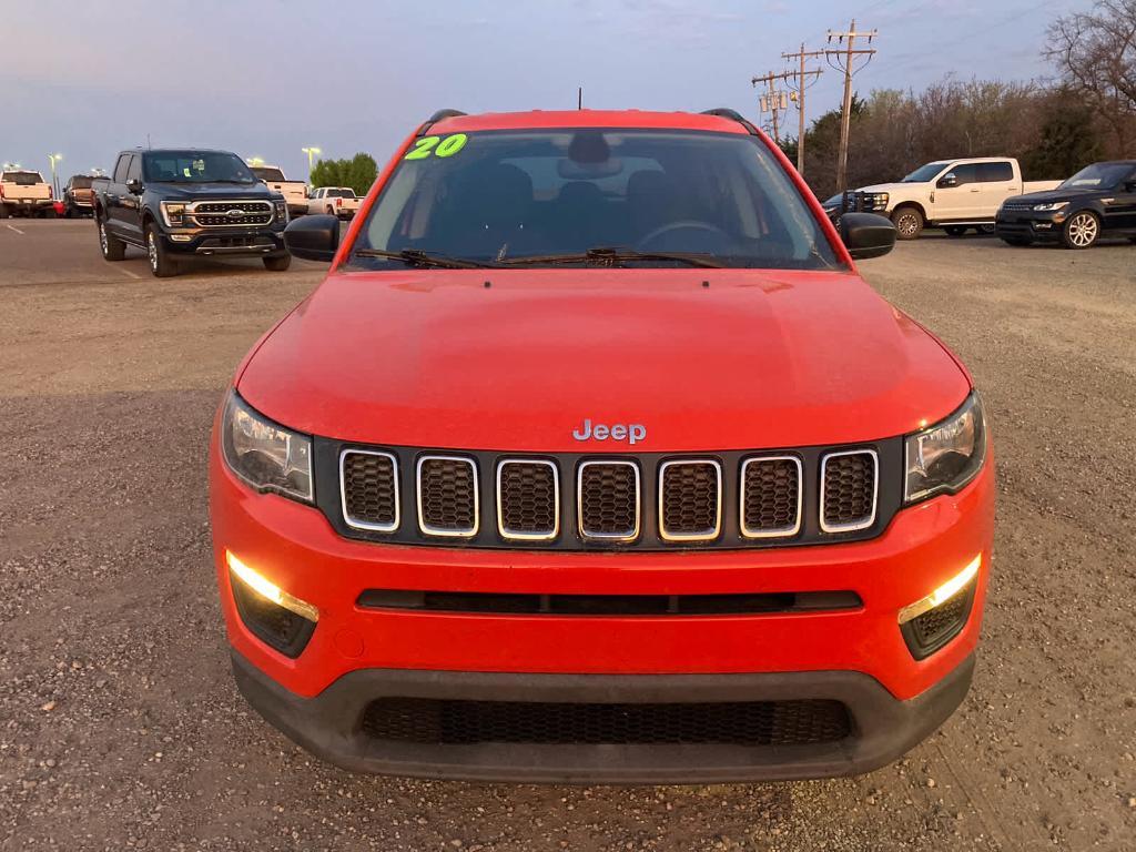 used 2020 Jeep Compass car, priced at $19,500