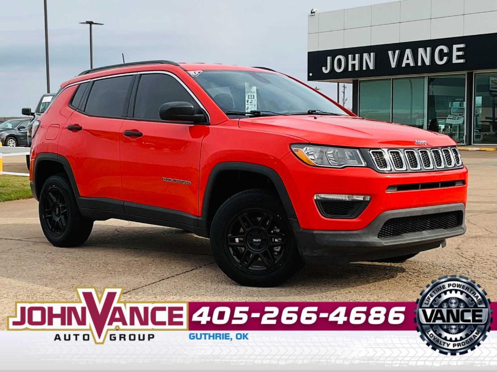 used 2020 Jeep Compass car, priced at $17,600