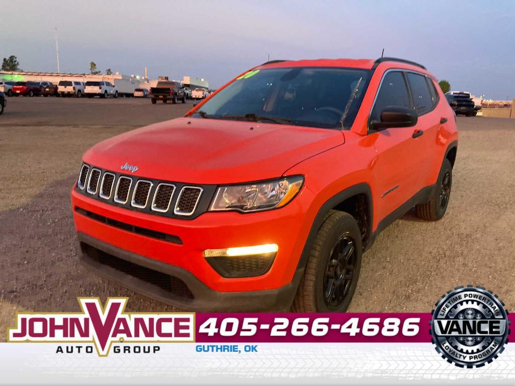 used 2020 Jeep Compass car, priced at $19,500