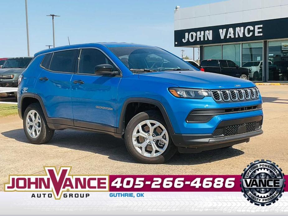 used 2024 Jeep Compass car, priced at $22,350