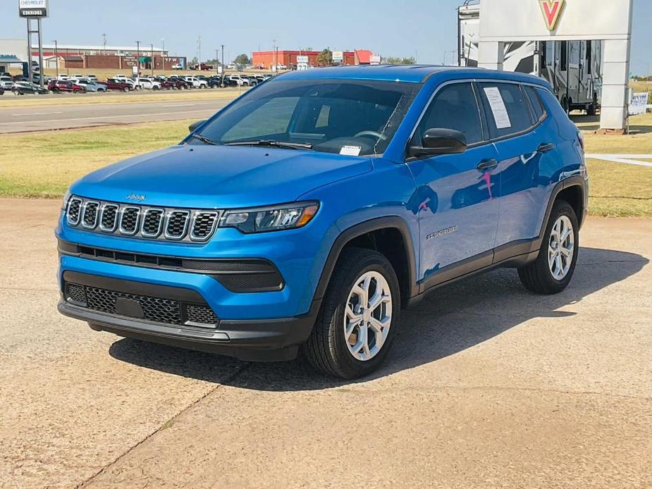 used 2024 Jeep Compass car, priced at $22,350