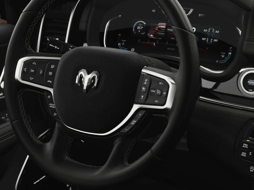 new 2025 Ram 1500 car, priced at $63,058
