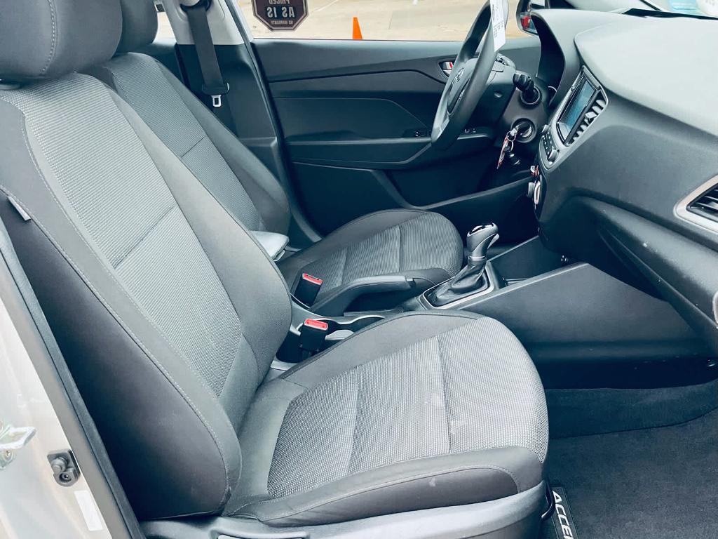 used 2019 Hyundai Accent car, priced at $10,000