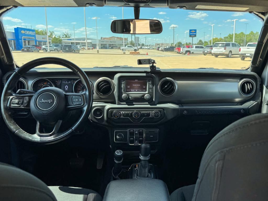 used 2020 Jeep Wrangler Unlimited car, priced at $24,577