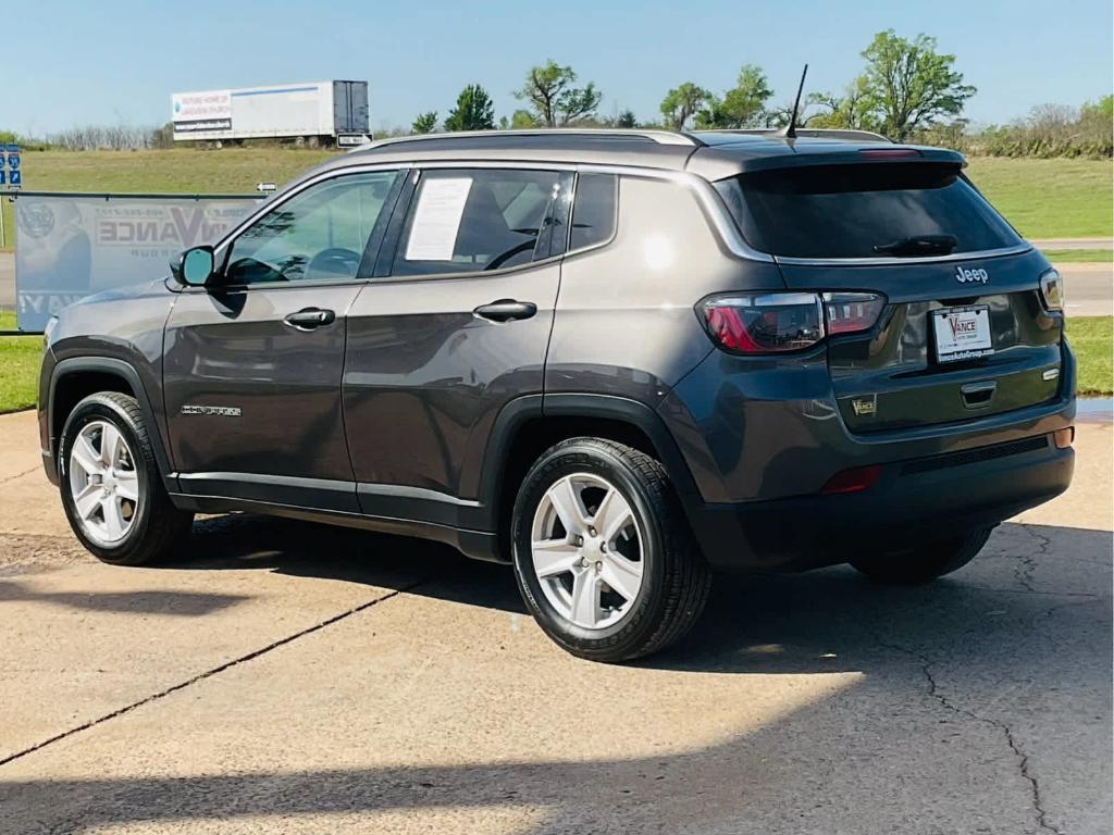 used 2022 Jeep Compass car, priced at $21,950