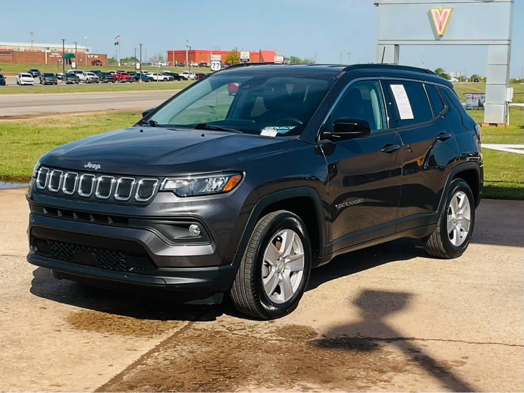 used 2022 Jeep Compass car, priced at $21,950