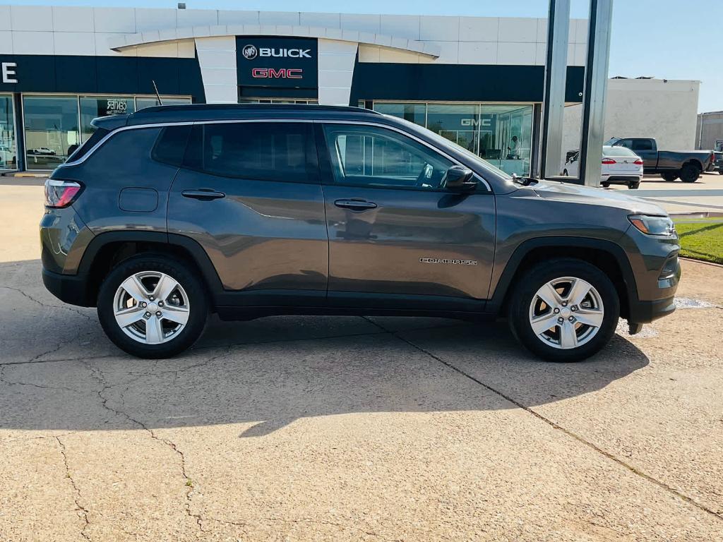 used 2022 Jeep Compass car, priced at $21,950