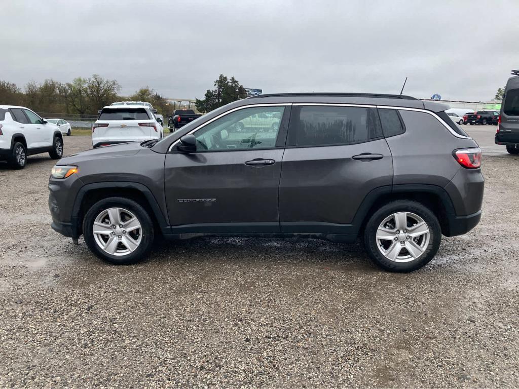 used 2022 Jeep Compass car, priced at $22,500