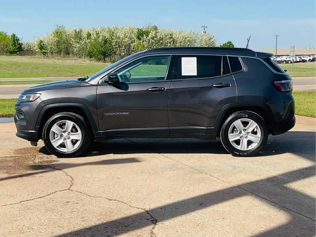 used 2022 Jeep Compass car, priced at $21,950