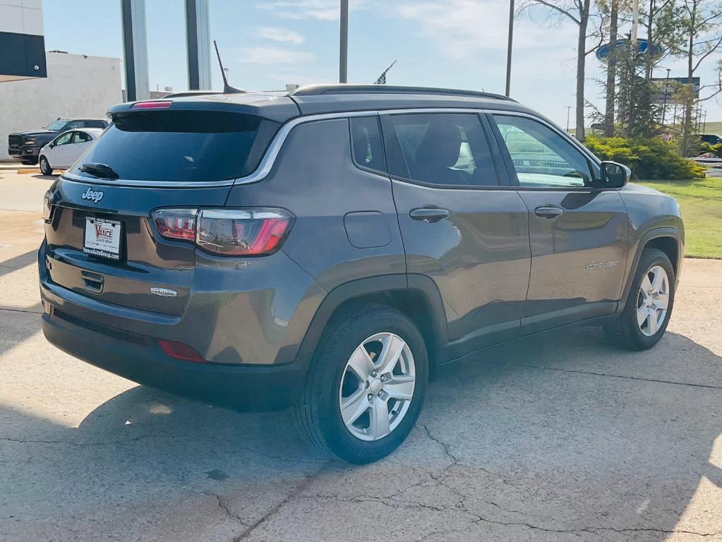 used 2022 Jeep Compass car, priced at $21,950