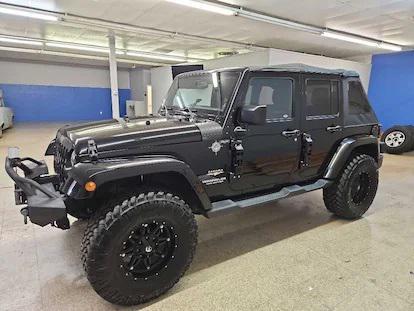 used 2014 Jeep Wrangler Unlimited car, priced at $14,999