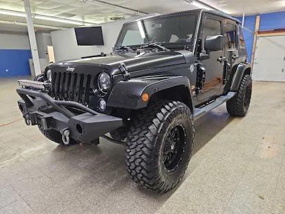 used 2014 Jeep Wrangler Unlimited car, priced at $14,999