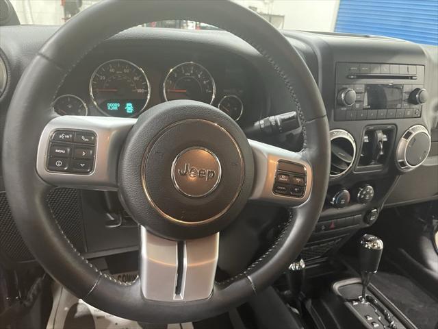 used 2012 Jeep Wrangler Unlimited car, priced at $16,999