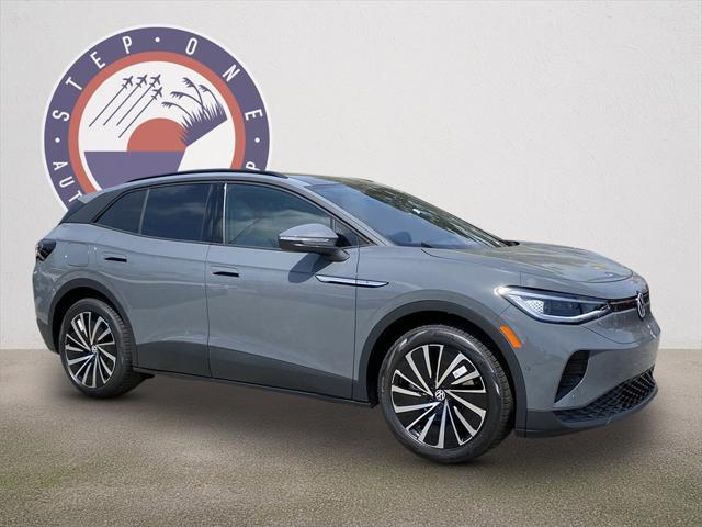 new 2025 Volkswagen ID.4 car, priced at $42,261