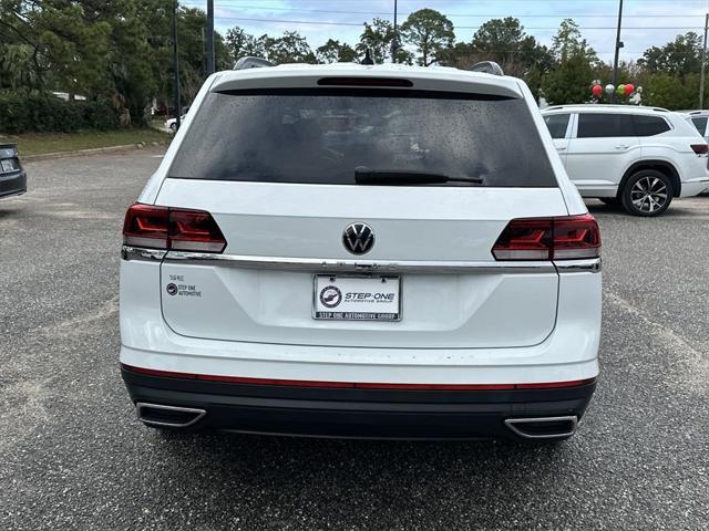 used 2021 Volkswagen Atlas car, priced at $23,277