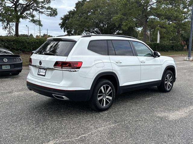 used 2021 Volkswagen Atlas car, priced at $23,277