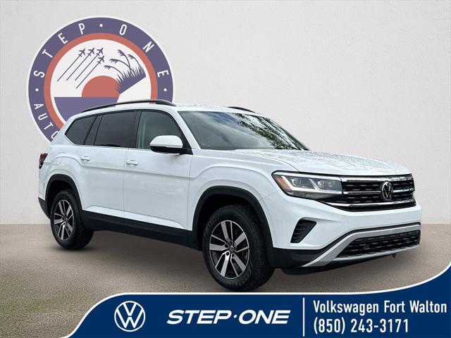 used 2021 Volkswagen Atlas car, priced at $23,277