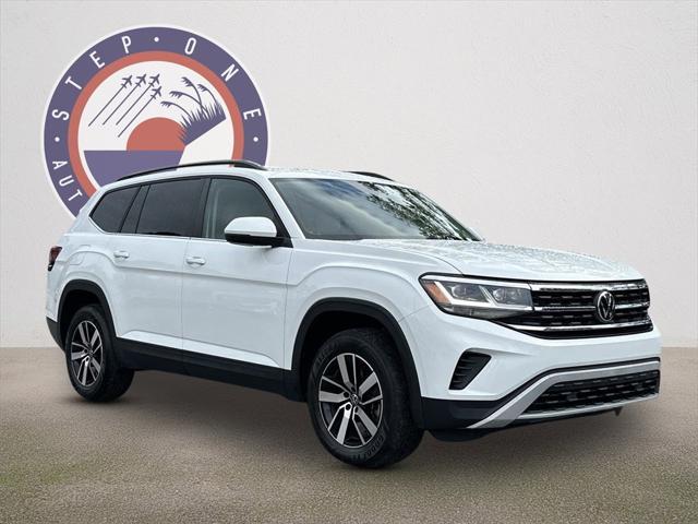 used 2021 Volkswagen Atlas car, priced at $23,277