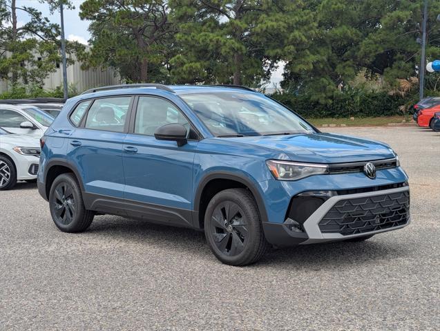 new 2025 Volkswagen Taos car, priced at $27,011