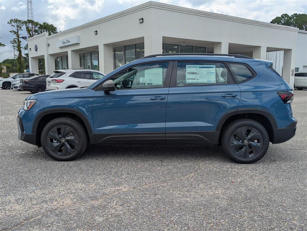 new 2025 Volkswagen Taos car, priced at $27,011