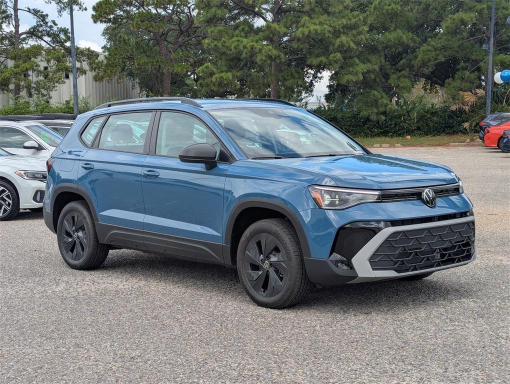 new 2025 Volkswagen Taos car, priced at $27,011