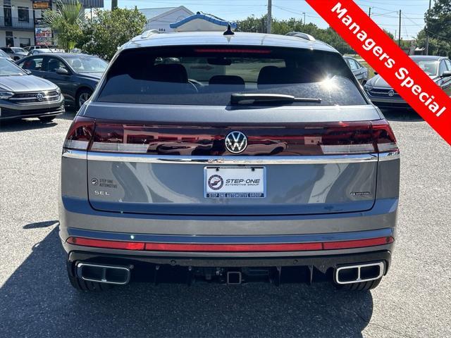 new 2024 Volkswagen Atlas Cross Sport car, priced at $46,979