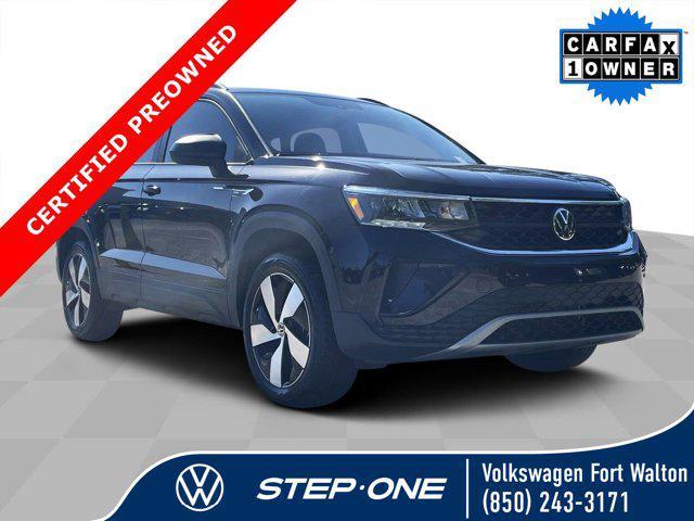 used 2023 Volkswagen Taos car, priced at $21,152