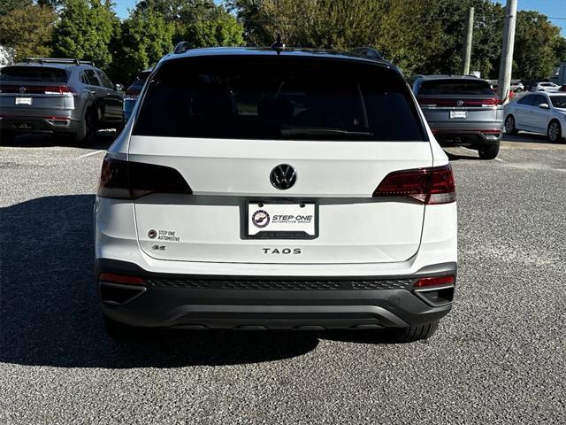 new 2024 Volkswagen Taos car, priced at $30,735