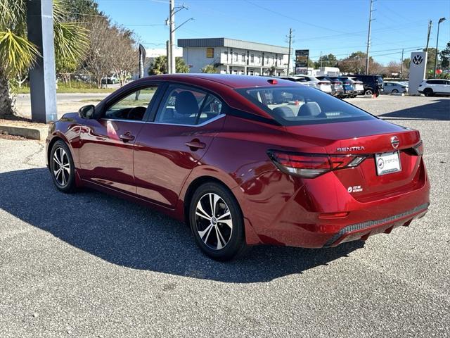 used 2021 Nissan Sentra car, priced at $15,905