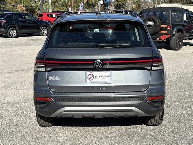 new 2025 Volkswagen Taos car, priced at $25,415