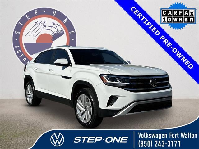 used 2023 Volkswagen Atlas Cross Sport car, priced at $31,999