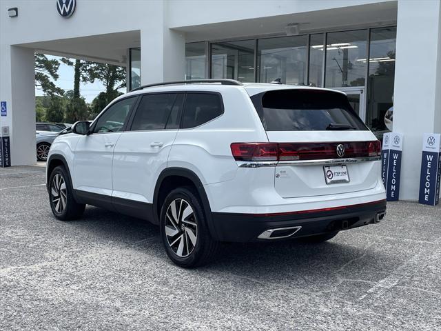 new 2025 Volkswagen Atlas car, priced at $44,066